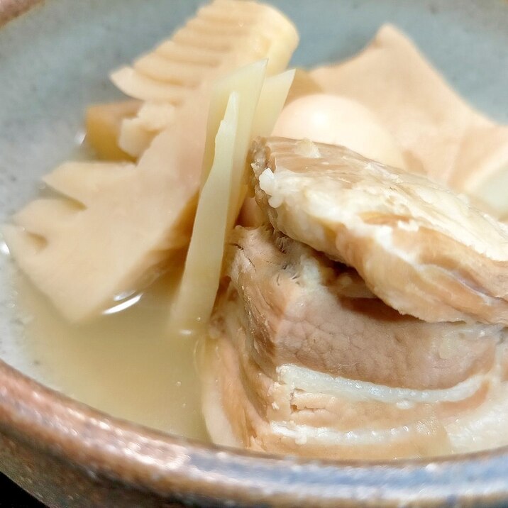 豚バラ肉とタケノコとこうや豆腐の和風ポトフ